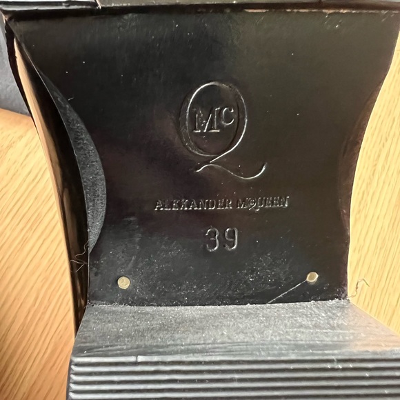 Alexander McQueen Leather Boots - Picture 5 of 5